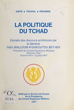 Téléchargez le livre :  La politique du Tchad