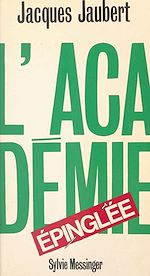 Télécharger le livre :  L'Académie épinglée