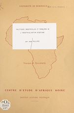Télécharger le livre :  Politiques industrielles et problèmes de l'industrialisation nigériane