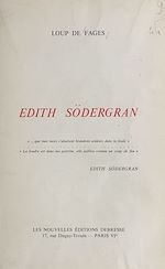 Download this eBook Edith Södergran