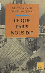 Download this eBook Ce que Paris nous dit