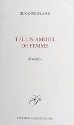 Télécharger le livre :  Tel un amour de femme