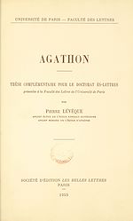 Télécharger le livre :  Agathon