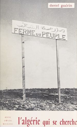 Téléchargez le livre :  L'Algérie qui se cherche