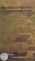 Télécharger le livre :  Constitutions et directoire 1974