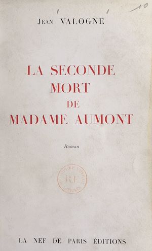 Téléchargez le livre :  La seconde mort de Madame Aumont
