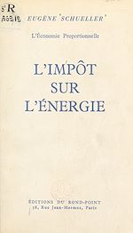 Télécharger le livre :  L'impôt sur l'énergie