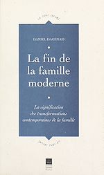 Télécharger le livre :  La fin de la famille moderne