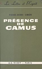 Télécharger le livre :  Présence de Camus