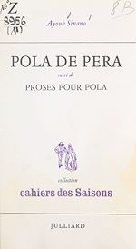 Télécharger le livre :  Pola de Péra