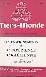 Télécharger le livre :  Les enseignements de l'expérience israélienne