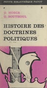 Télécharger le livre :  Histoire des doctrines politiques