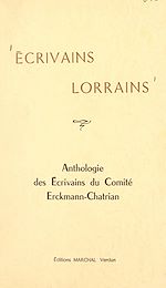 Download this eBook Écrivains lorrains