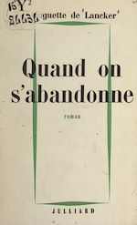 Télécharger le livre :  Quand on s'abandonne