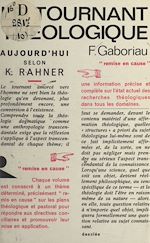 Télécharger le livre :  Le tournant théologique