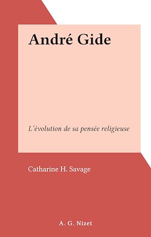 Téléchargez le livre :  André Gide