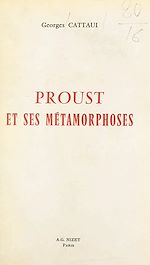 Télécharger le livre :  Proust et ses métamorphoses