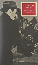 Télécharger le livre :  Saint-John Perse