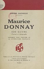 Télécharger le livre :  Maurice Donnay