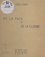 Télécharger le livre :  De la paix et de la guerre