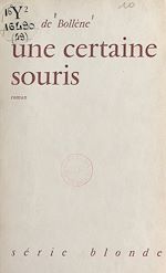 Download this eBook Une certaine souris