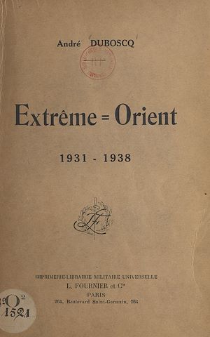 Download the eBook: Extrême-Orient, 1931-1938