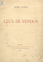Télécharger le livre :  Ceux de Verdun
