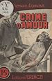 Télécharger le livre :  Crime d'amour