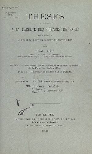 Download the eBook: Recherches sur la structure et le développement de la fleur des asclépiadées