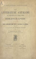 Télécharger le livre :  La littérature catalane en Roussillon (1600-1800)