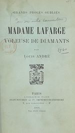 Télécharger le livre :  Madame Lafarge