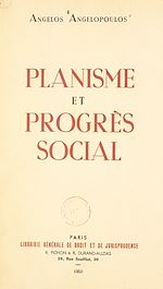 Télécharger le livre :  Planisme et progrès social