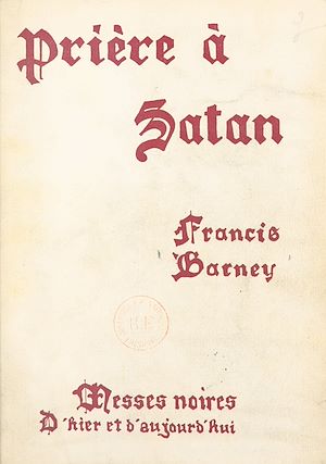Téléchargez le livre :  Prière à Satan