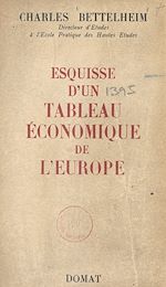 Télécharger le livre :  Esquisse d'un tableau économique de l'Europe