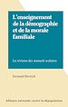 Télécharger le livre :  L'enseignement de la démographie et de la morale familiale