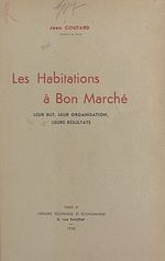 Télécharger le livre :  Les habitations à bon marché