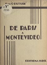 Télécharger le livre :  De Paris à Montevideo