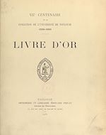 Download this eBook VIIe centenaire de la fondation de l'Université de Toulouse 1229-1929