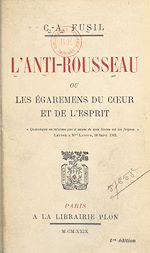 Télécharger le livre :  L'anti-Rousseau