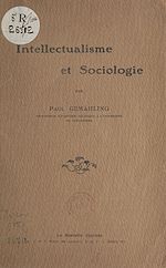 Télécharger le livre :  Intellectualisme et sociologie