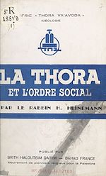 Télécharger le livre :  La Thora et l'ordre social