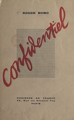 Télécharger le livre :  Confidentiel