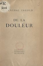 Télécharger le livre :  De la douleur