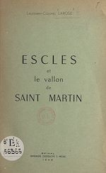 Télécharger le livre :  Escles et le vallon de Saint Martin