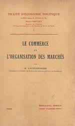 Télécharger le livre :  Le commerce et l'organisation des marchés