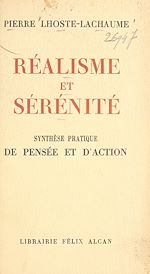 Télécharger le livre :  Réalisme et sérénité