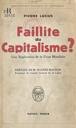 Download this eBook Faillite du capitalisme ?