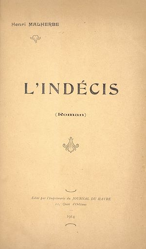 Download the eBook: L'indécis