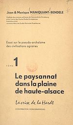 Télécharger le livre :  Essai sur le pseudo-archaïsme des civilisations agraires (1)