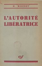 Télécharger le livre :  L'autorité libératrice